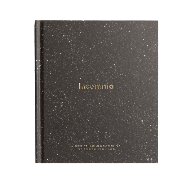 Front Cover of Insomnia, a book by The School of Life that will be our companion until we wait for sleep to come