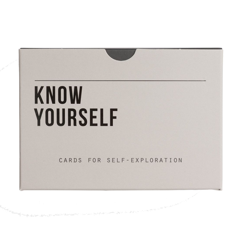 Picture of Know Yourself by The School of Life, 60 prompt cards for self-exploration