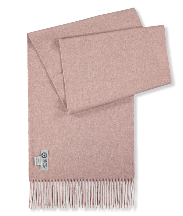 Baby Alpaca Scarf in Light Pink by So Cosy London | Discover now at Cuemars