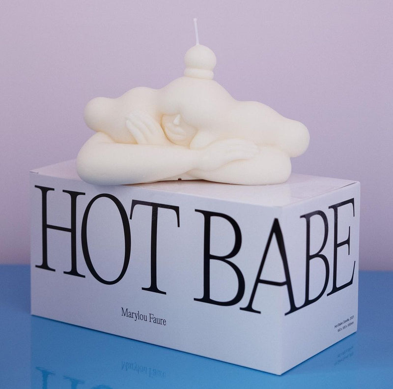 Hot Babe - Soy wax candle - Marylou Faure - cuemars