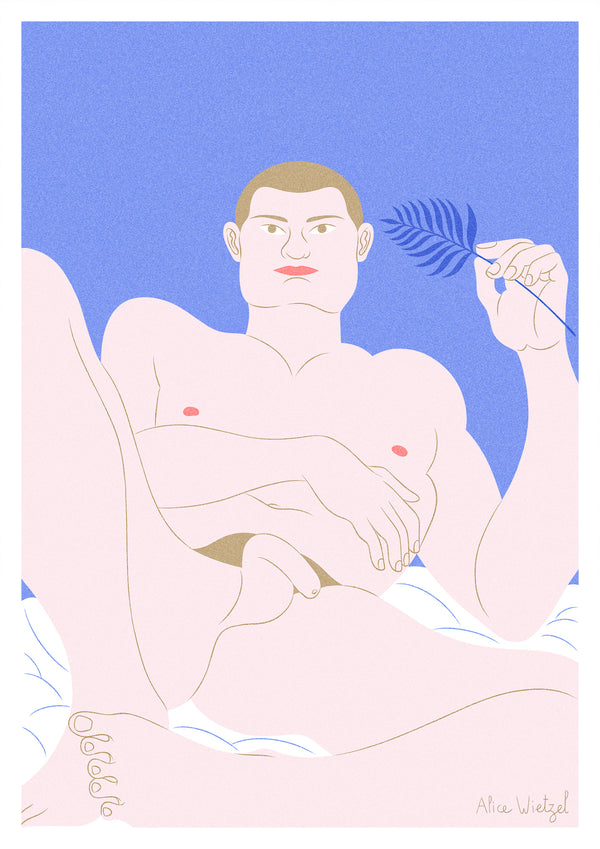 Matisse-boy-Alice-Wietzel-limited-edition-art-print-cuemars