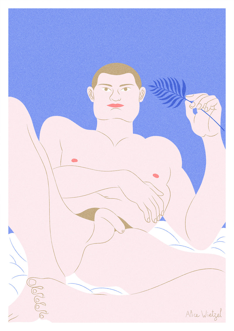 Matisse-boy-Alice-Wietzel-limited-edition-art-print-cuemars