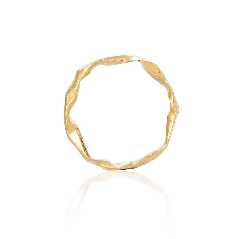 Gold Plated Silver Handmade ring Niza Huang 