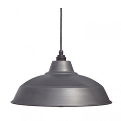 Industrial Lamp Shade Raw Steel Cuemars