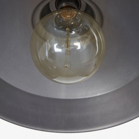 Industrial Lamp Shade Raw Steel Cuemars