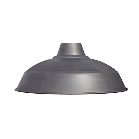 Industrial Lamp Shade Raw Steel Cuemars