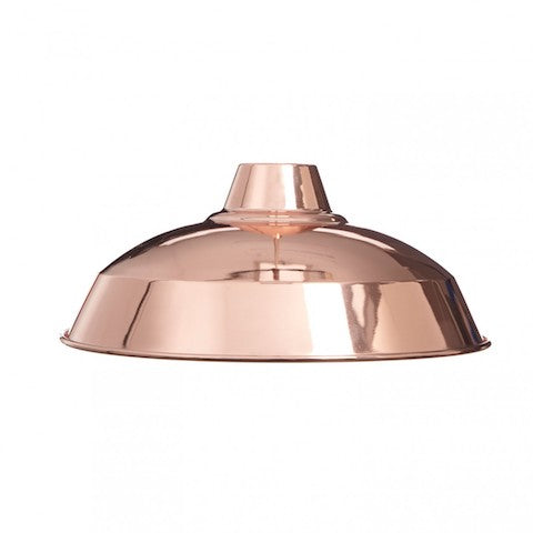 Industrial Lamp Shade Rose Gold Discover now on Cuemars CUEMARS