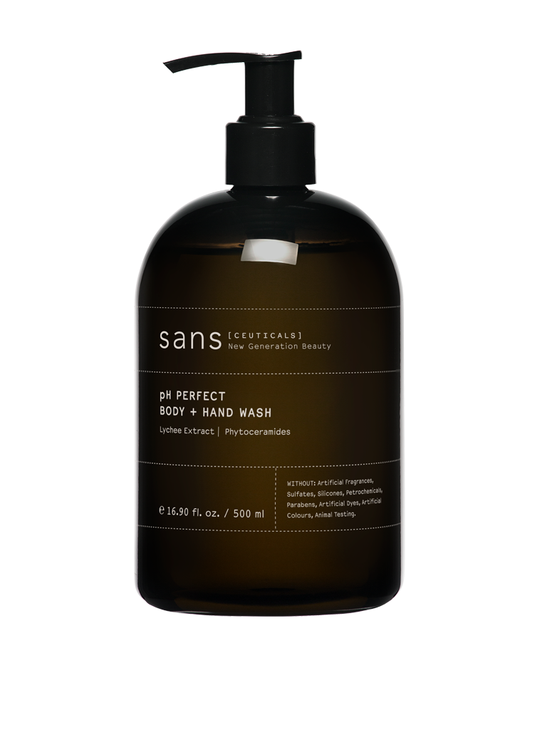 Picture of PH Perdect Body + Hand Wash from skincare brand Sansceuticals 