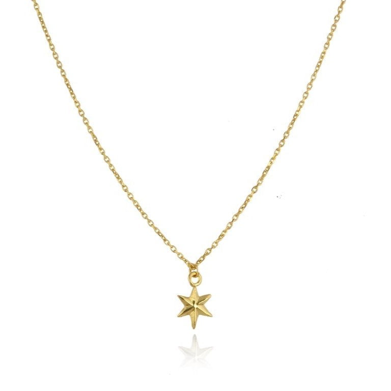 Momocreatura Gold Mini Star Necklace