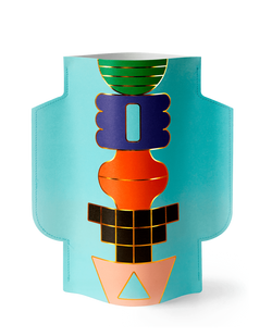 Paper Vase Templo - Blue