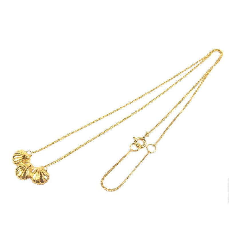 Momocreatura Triple Shell Gold Plated x Sterling Silver Necklace