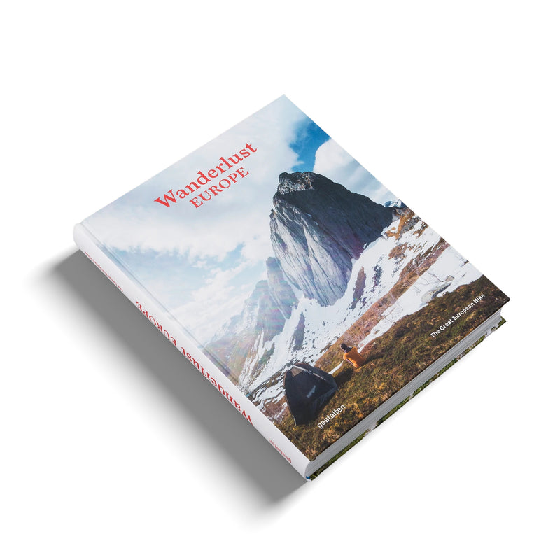 Wanderlust Europe Best Hiking book filled with coloured pictures, best hiking trail in Europe. By Gestalten, available at cuemars.com