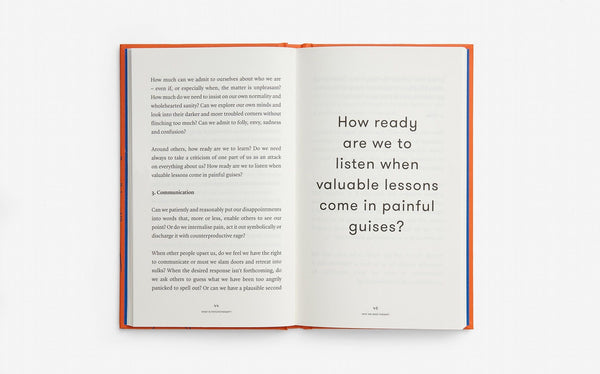 Extract of What is phychotherapy?, a book by The School of Life to remove the taboos that therapy can have in our society