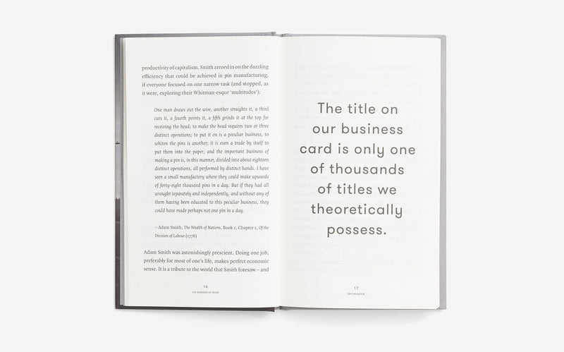 Details of the Sorrows of Work by the School of Life