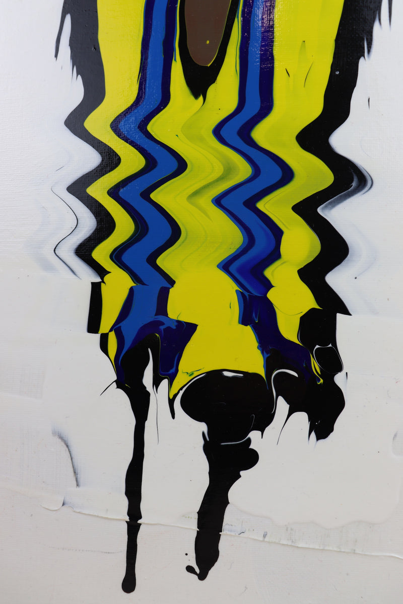 Yellow & Blue Smiley - Original