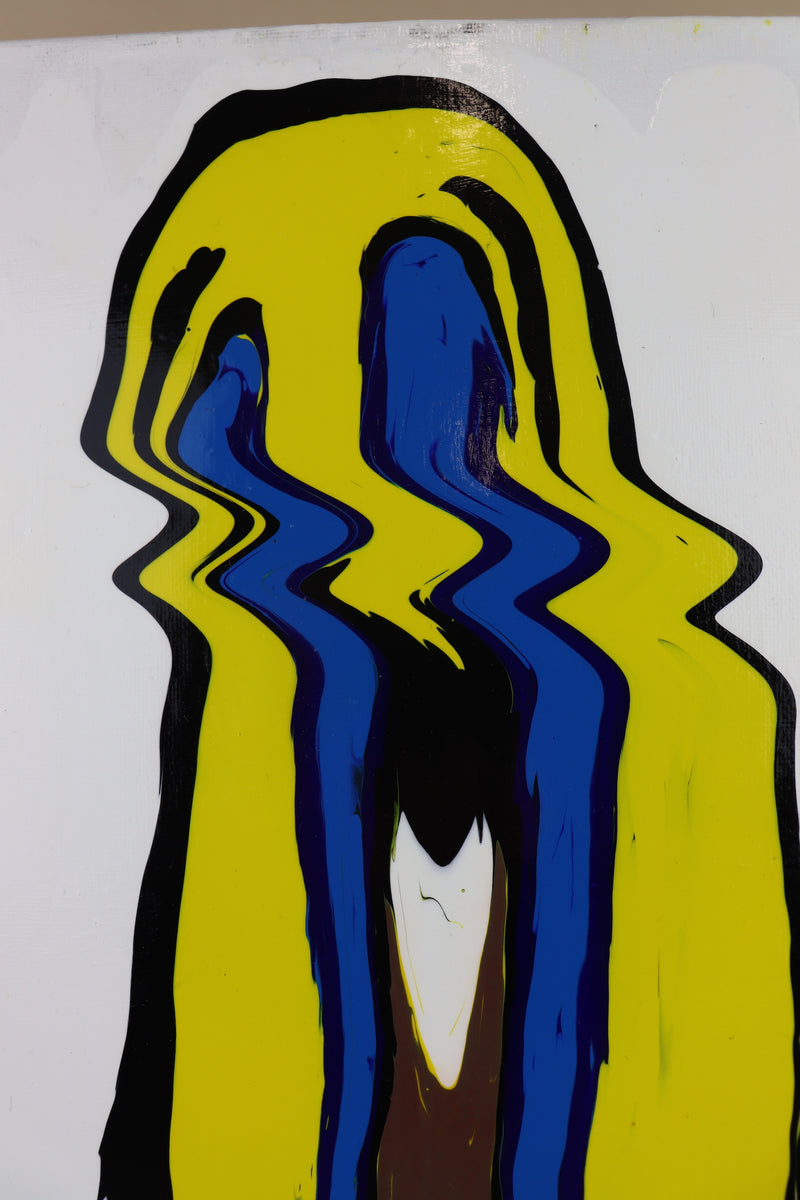 Yellow & Blue Smiley - Original