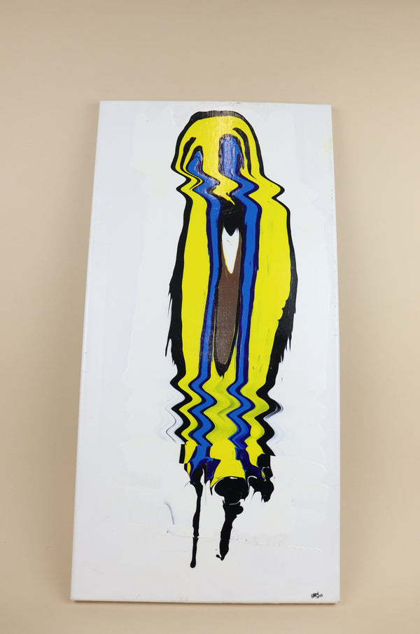 Yellow & Blue Smiley - Original