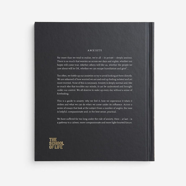 The School of Life Anxiety Book available at Cuemars