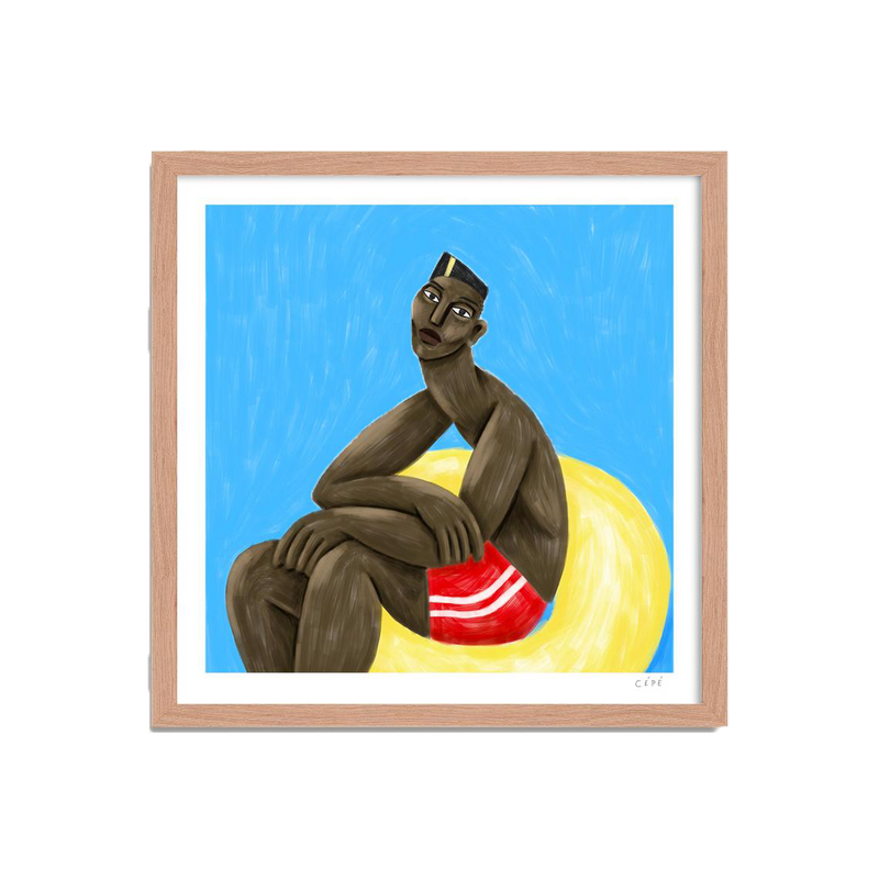 Picture of Basin, an art print by French artist Cépé available now at cuemars.com