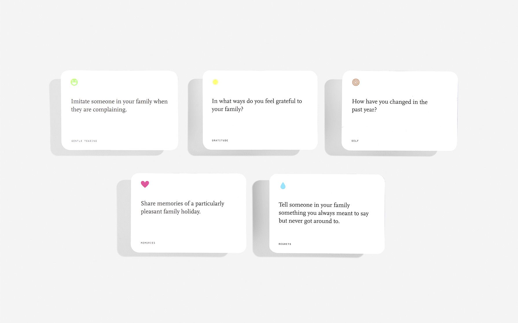 the family card game by the school of life 
