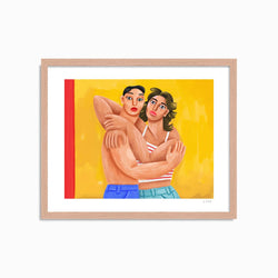 Picture of “The return of Remini’s lovers” by Cépé. Digital Art Print available at cuemars.com