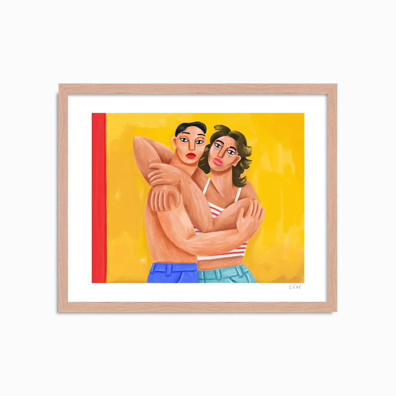 Picture of “The return of Remini’s lovers” by Cépé. Digital Art Print available at cuemars.com