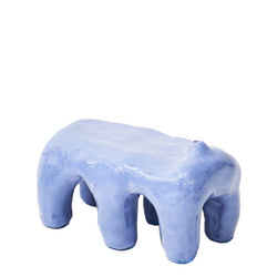Lilac / Blue Ceramic Incense Holder with Legs by Siup Studio - Available at Cuemars