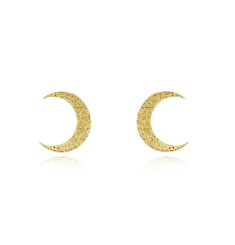 Anushka Sharma Golden Crescent Zircon Earrings – GIVA Jewellery