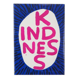 Fridge Magnet by David Shrigley - 'KINDNESS.' Available at Cuemars