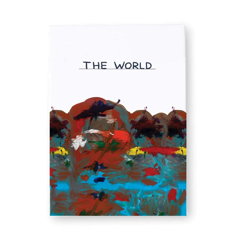 Fridge Magnet by David Shrigley - 'The World' Available at Cuemars