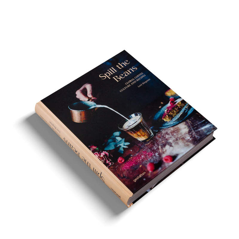 spill the beans book cover by gestalten. Culture of coffee and coffee recipes, now available at cuemars.com
