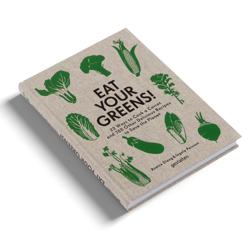 Illustrated Cover of Cookbook Eat Your Greens! Plant Based Recipes made easy