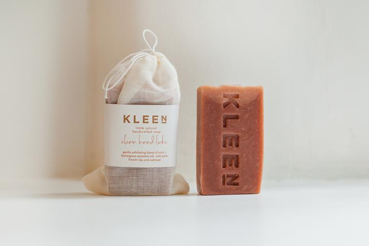 Vegan Hand Soap Bar by Kleen Soaps "Clean Hand Luke". Available at Cuemars