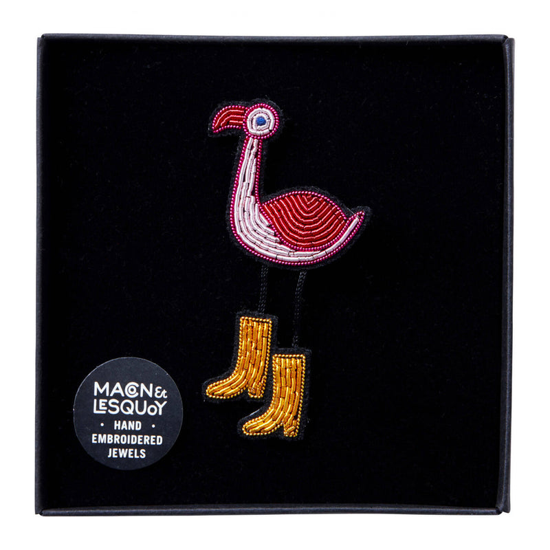 maconetlesquoy-guardian-flamingo-handmade-brooch-cuemars