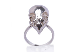 Handmade Sterling Silver bird of prey ring by MISAN jewellery