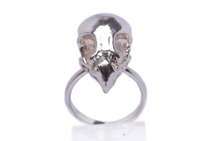 Handmade Sterling Silver bird of prey ring by MISAN jewellery