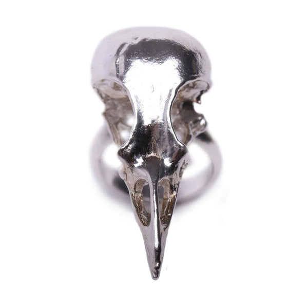 Misan Jewellery | Silver Bird Skull Ring | Cuemars – CUEMARS