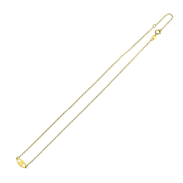 Gold Eye Necklace