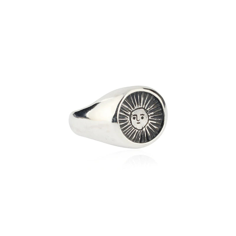 925 sun silver shop ring
