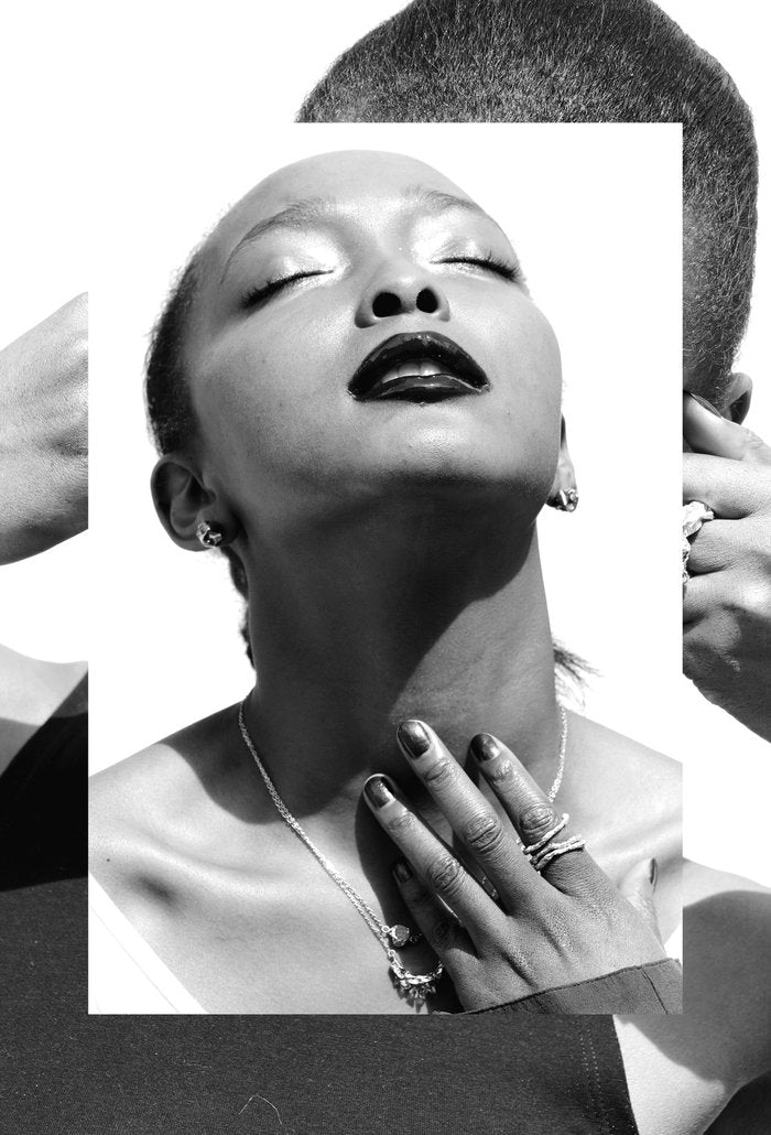 Lifestyle shot of Niza Huang's handcrafted Circle ring