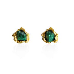 niza-huang-small_malachite-studs-22ct-gold-plated-silver-crush-collection-cuemars