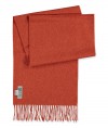 Baby Alpaca Scarf in Deep Orange by So Cosy London | Discover now at Cuemars