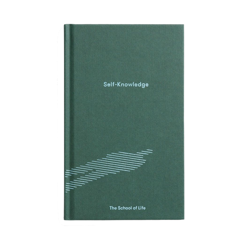 book cover of Self-knowledge by The School of Life, the perfect guide to understand who we are and make better decisions accordingly in our lives