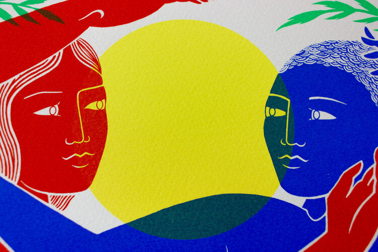 Close Up - Tom Berry 'Show me the sun' Screen Print - Limited Edition Art at Cuemars