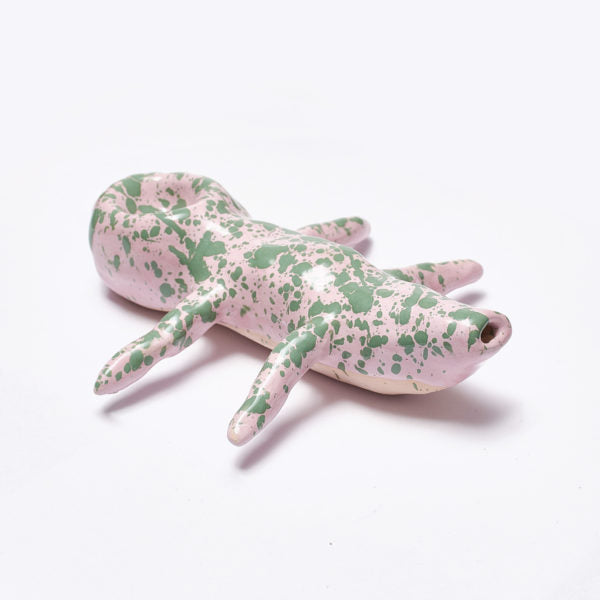 Handmade Ceramic Incense Holder | Pink