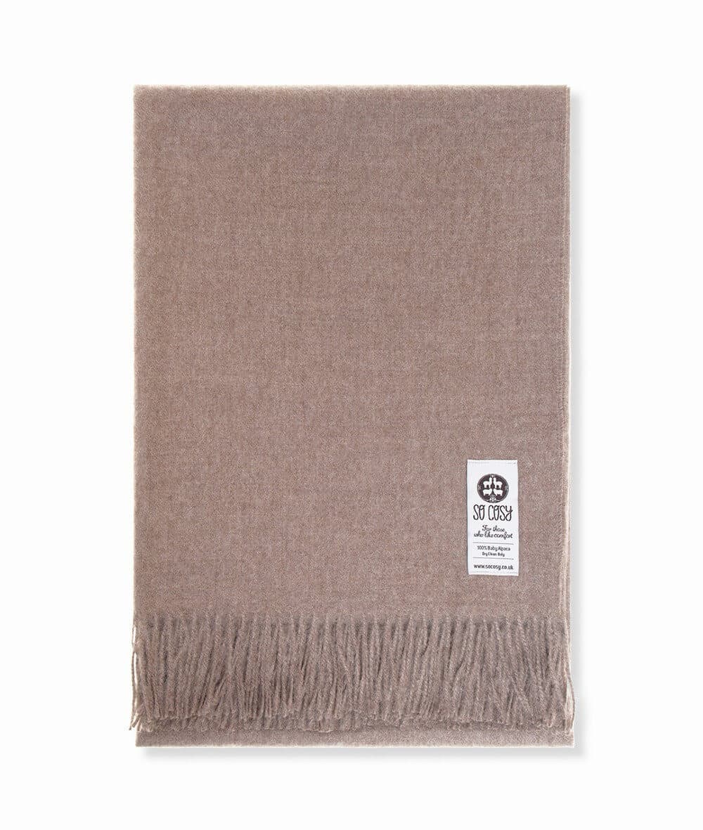 So Cosy Peruvian Baby Alpaca Throw handmade and available at www.cuemars.com