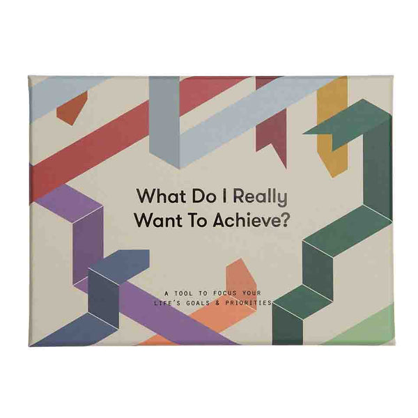 What Do I Really Want To Achieve card game by The School of Life, available at Cuemars