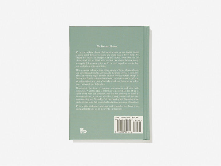 On Mental Illness book by The School of Life.  Available at www.cuemars.com