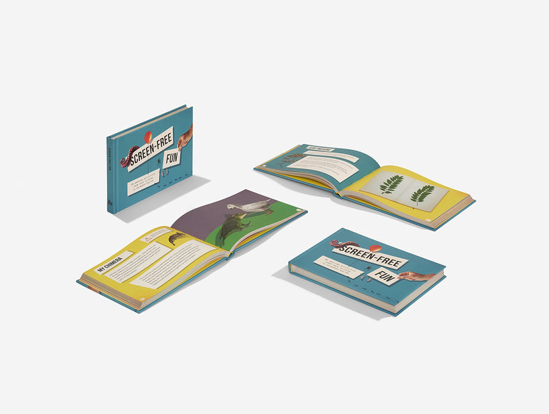 Screen Free Fun activity book for little ones by the school of life. available at cuemars.com